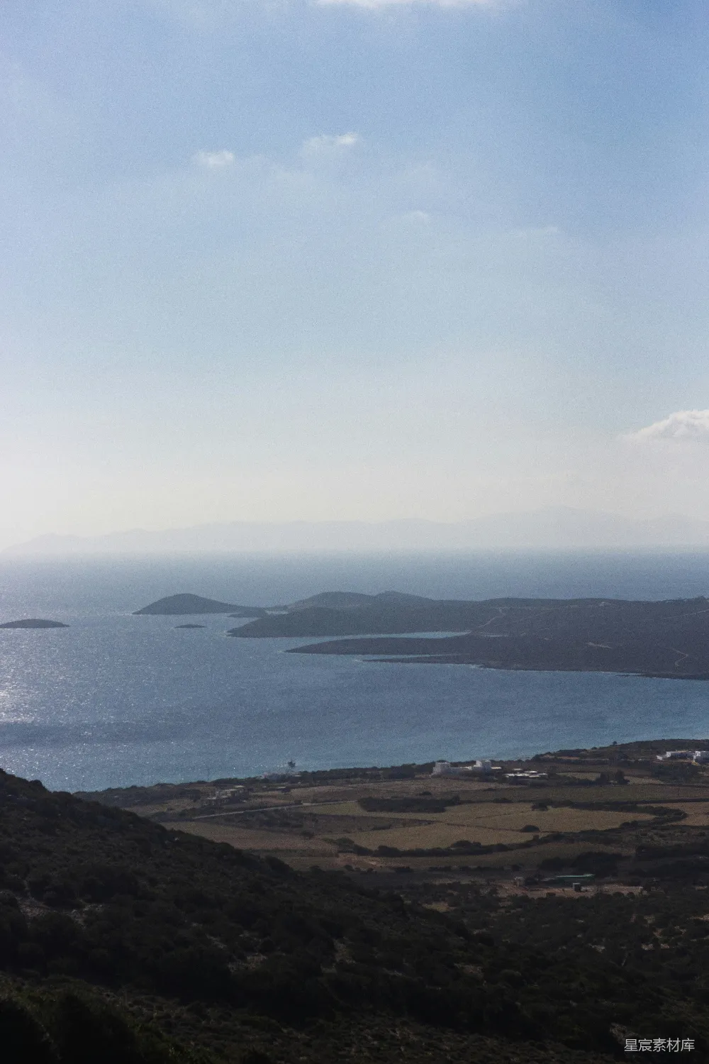 高清摄影 希腊 海岸线 自然景观 宁静 风景 希腊海岸线