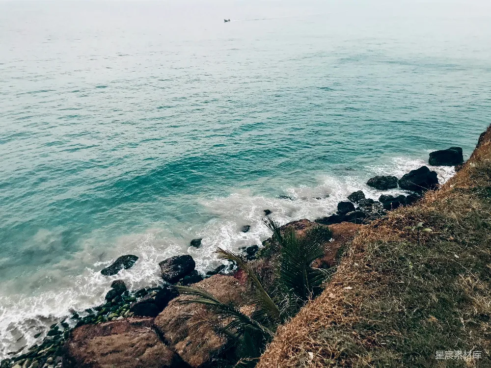高清摄影 海岸线 自然风光 风景摄影 户外 放松 海岸边的宁静景色
