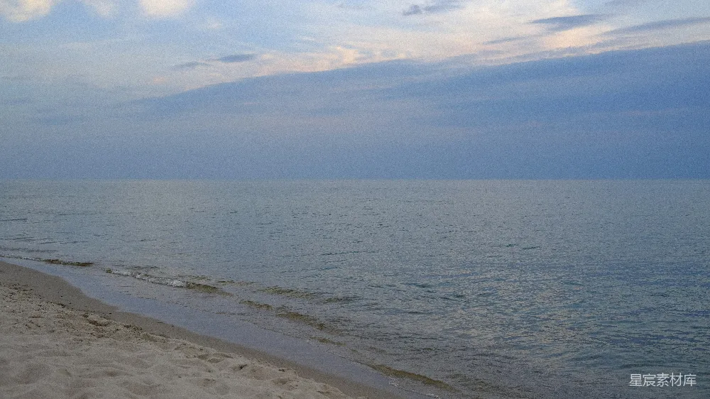 高清摄影 海滩 海浪 宁静 自然 风景 宁静的海滩与海浪