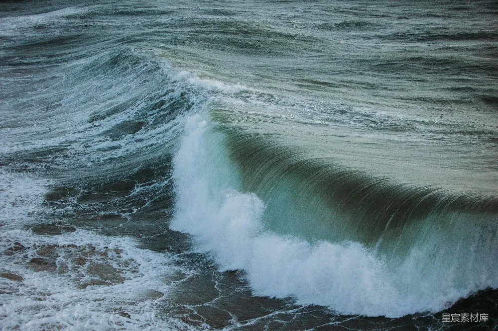高清摄影 海洋 自然 动态 风暴 力量 海浪的壮丽时刻