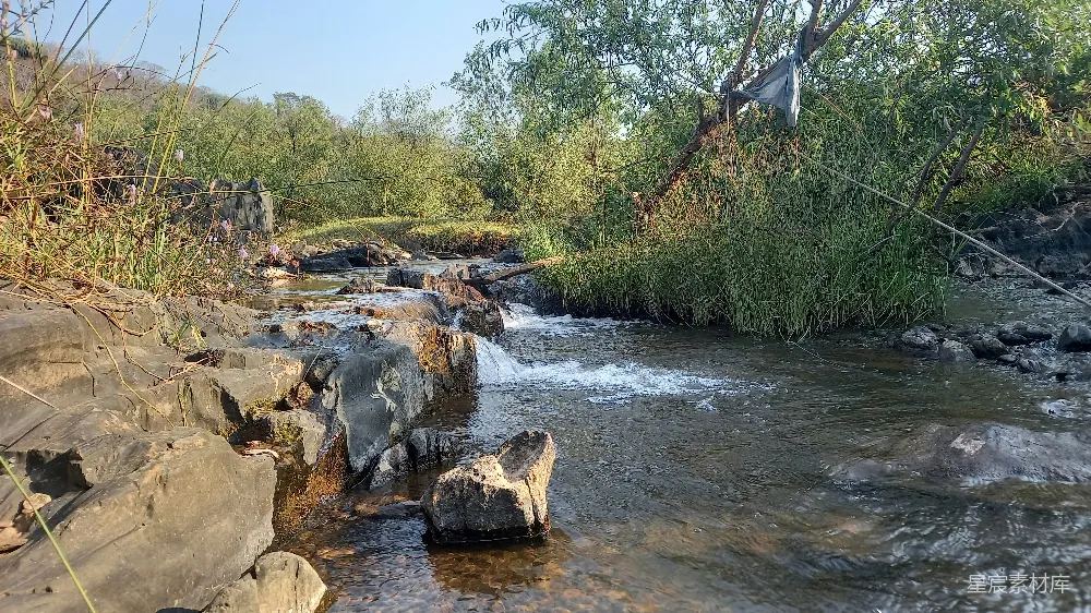 高清摄影 河流 自然风光 户外 山地 旅行 自然河流与岩石景观