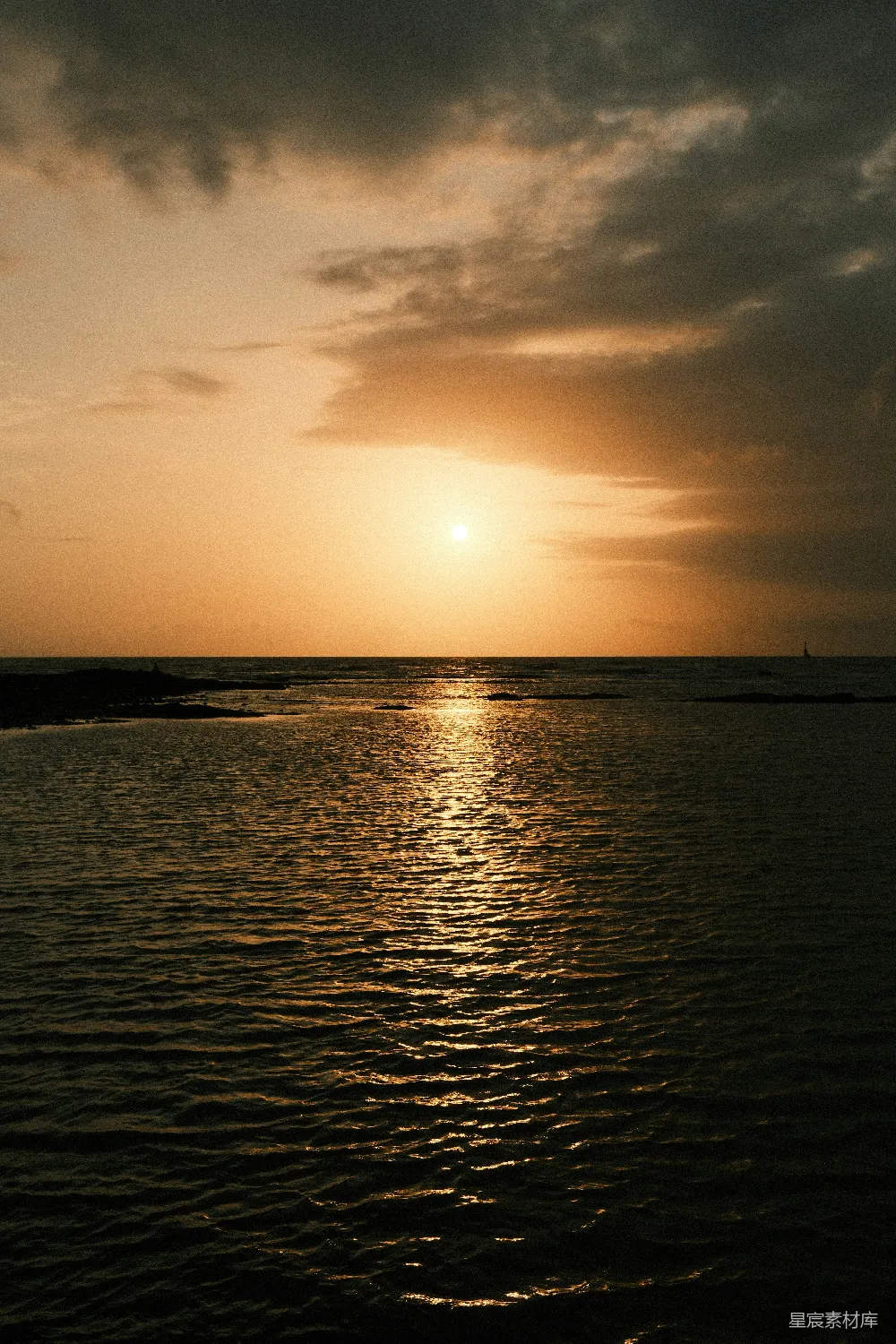 高清摄影 夕阳 海景 宁静 自然 风景 夕阳海景