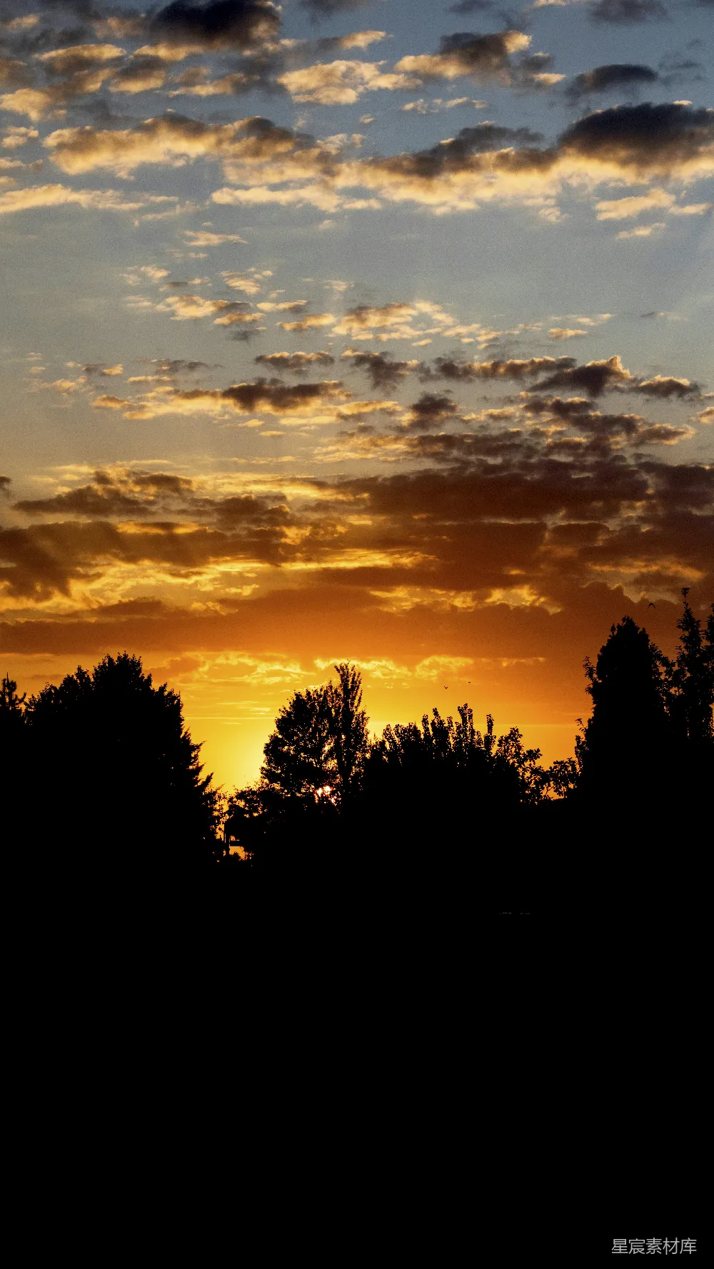 高清摄影 夕阳 天空 自然 宁静 风景 夕阳下的宁静