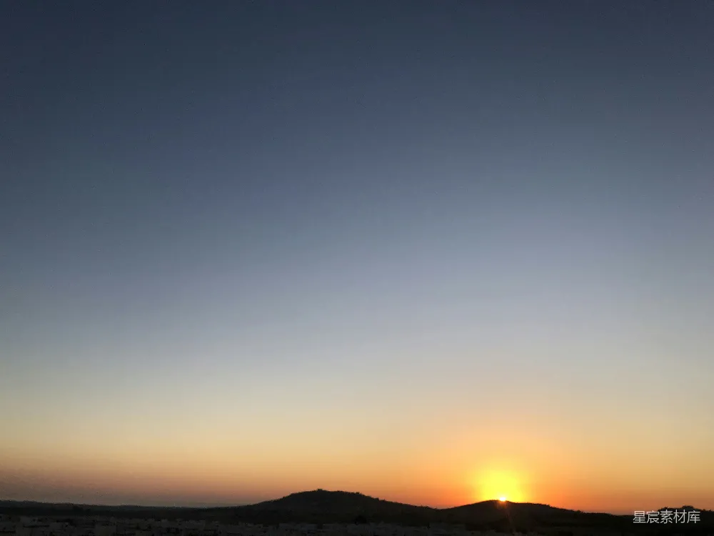 高清摄影 黄昏 宁静 自然 天空 日落 黄昏的宁静