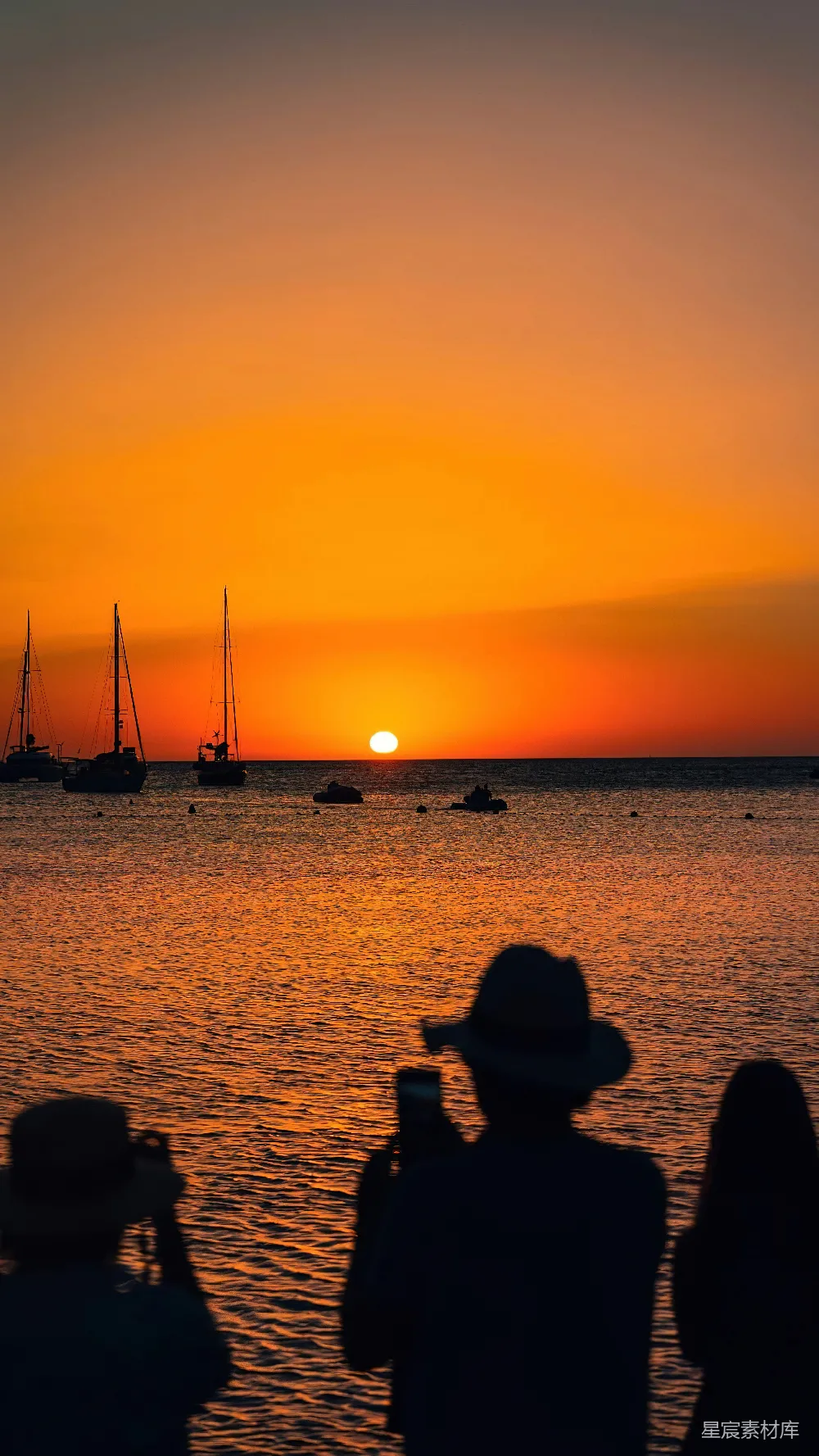高清摄影 日落 海港 剪影 休闲 自然美景 夕阳下的海港剪影