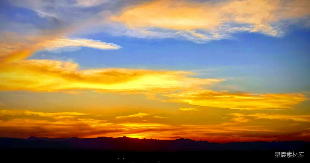 高清摄影 夕阳 云海 自然风光 宁静 日落 夕阳西下，云海壮丽