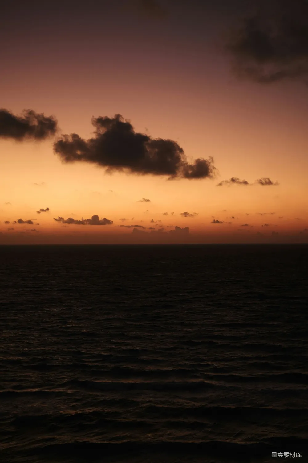 高清摄影 日落 海景 宁静 自然 风景 日落时分的海景