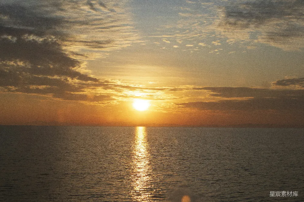 高清摄影 夕阳 海景 宁静 自然 风景 夕阳海景