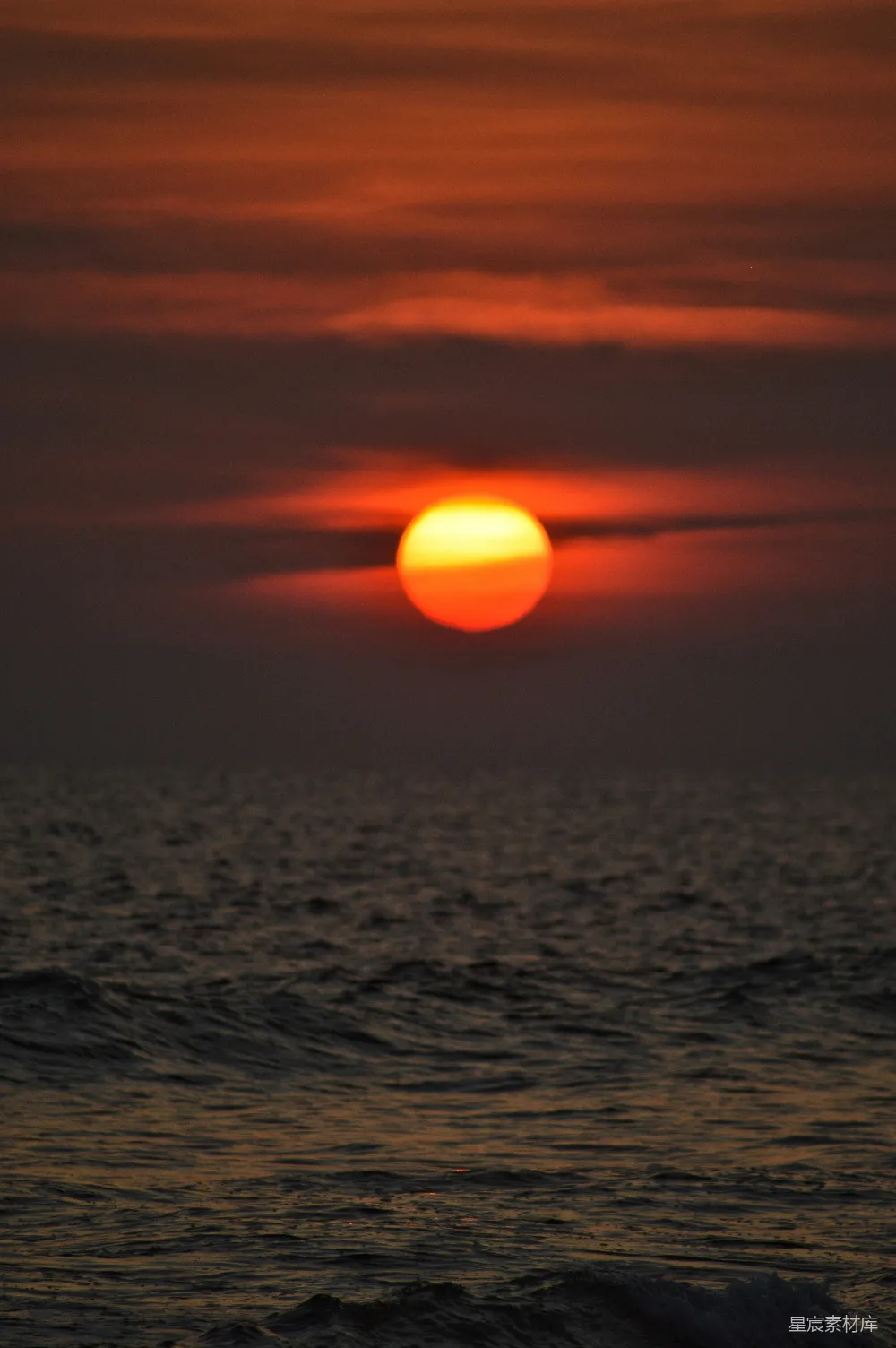 高清摄影 日落 海景 自然风光 宁静 晚霞 夕阳海景