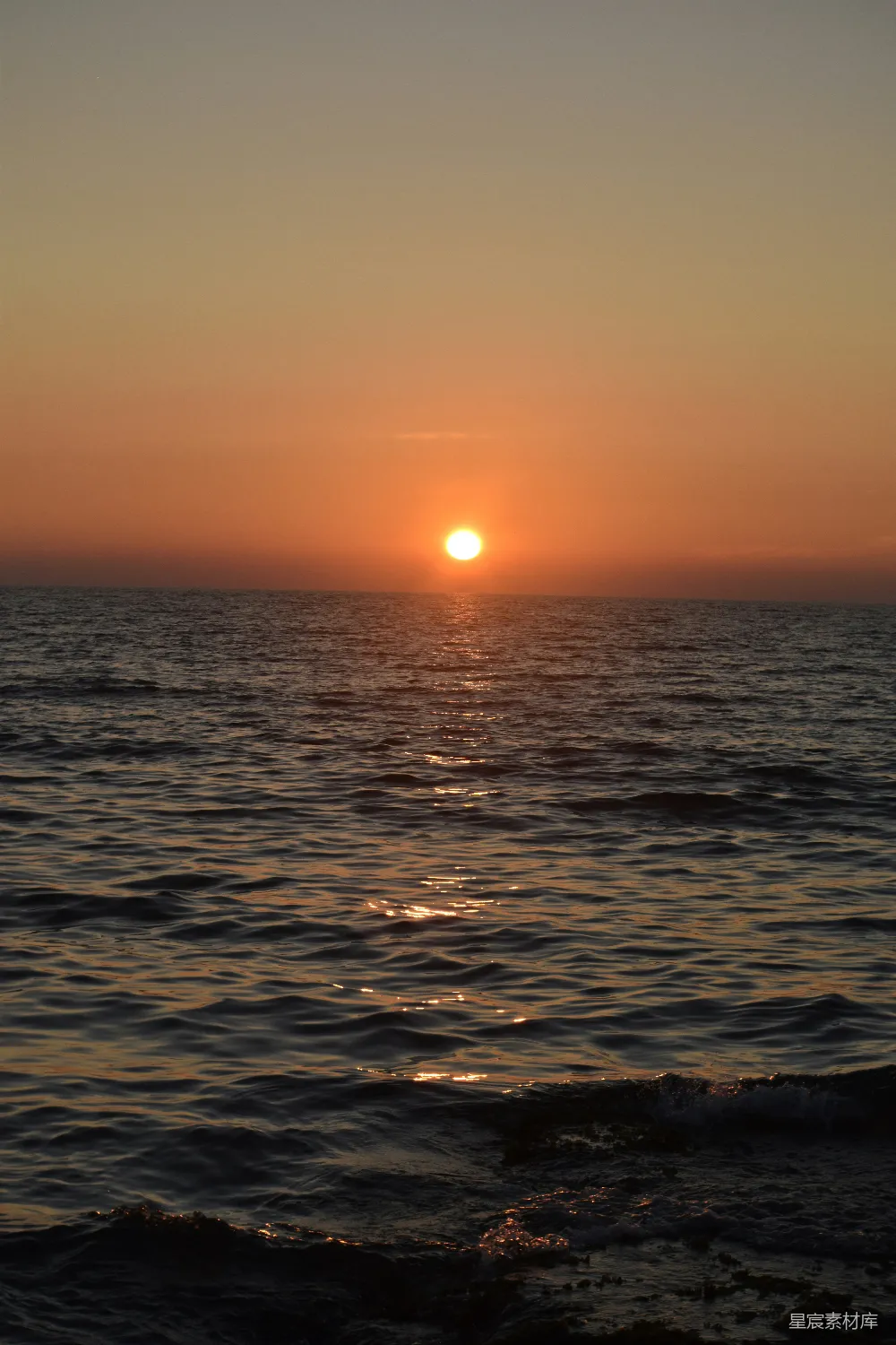 高清摄影 夕阳 海景 宁静 自然 美丽 夕阳海景