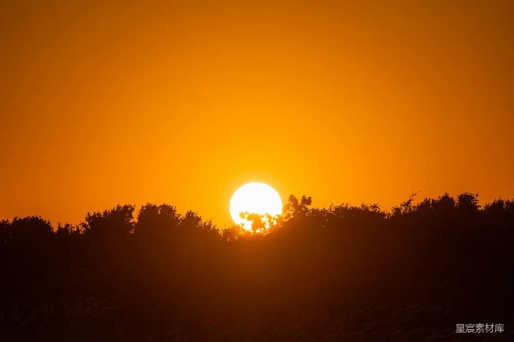 高清摄影 夕阳 自然风光 宁静 日落 夕阳西下