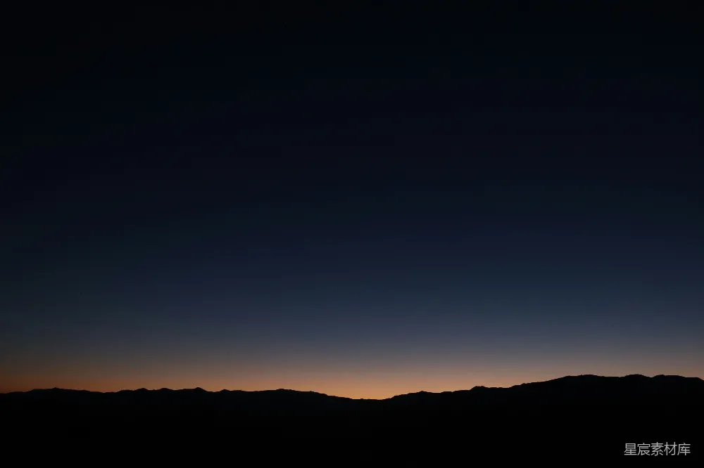 高清摄影 黄昏 山影 宁静 自然 风景 黄昏的山影