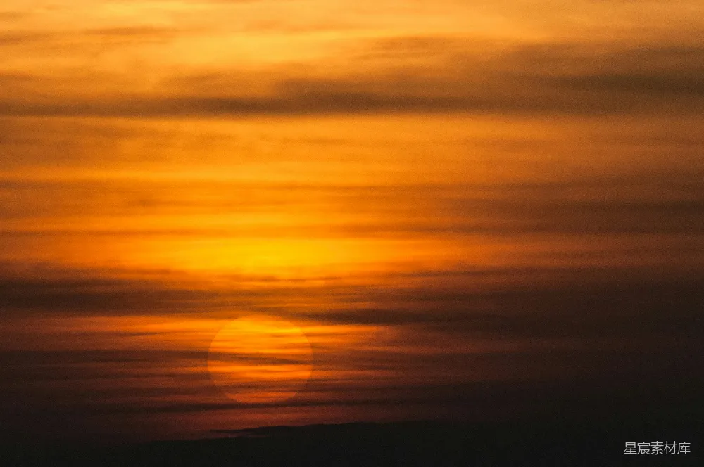 高清摄影 夕阳 余晖 自然 风景 宁静 夕阳余晖