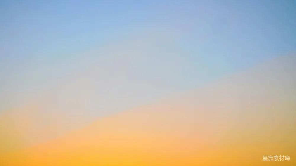 高清摄影 天空 日落 渐变色 自然美景 宁静 日落渐变天空
