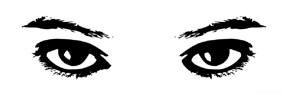 元素素材 眼睛
