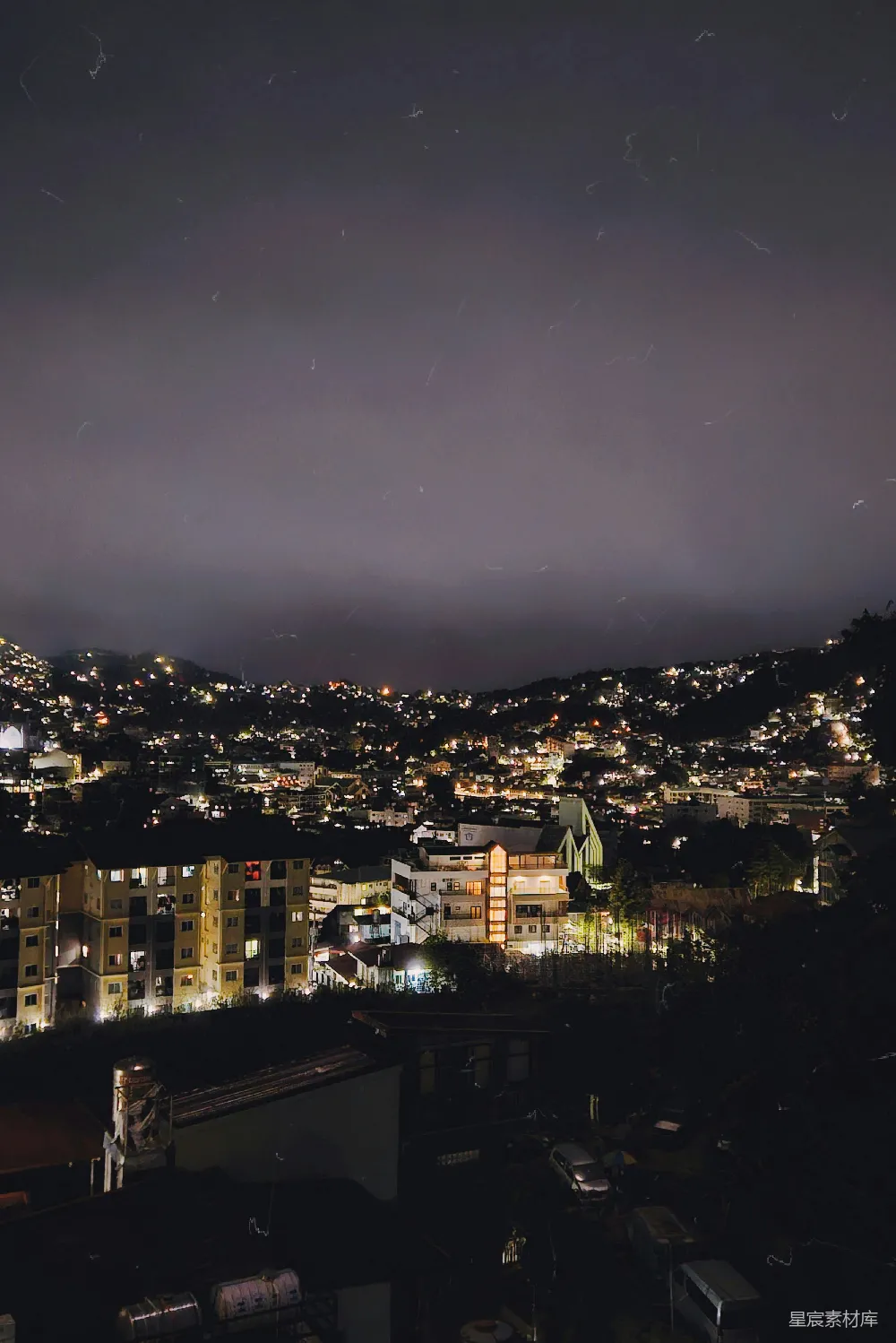 高清摄影 城市 夜景 灯光 建筑物 城市生活 夜晚的城市灯光