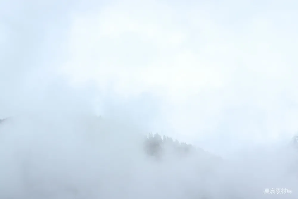 高清摄影 自然风光 山川 雾气 宁静 户外 雾中青山