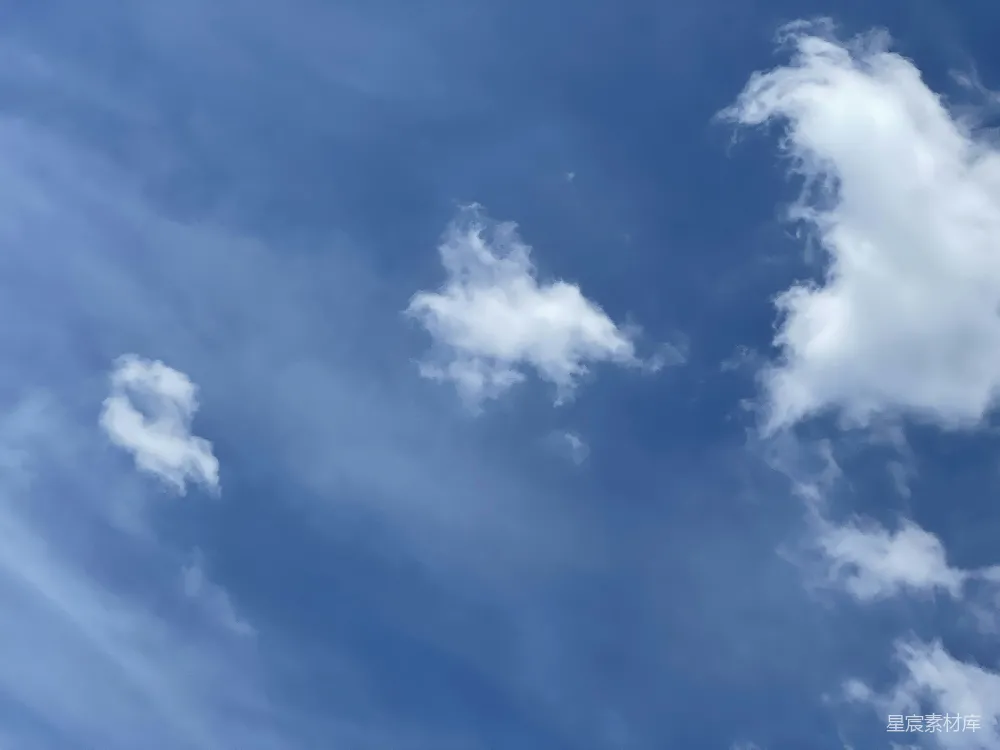 高清摄影 天空 云彩 自然 宁静 背景 蓝天中的云朵