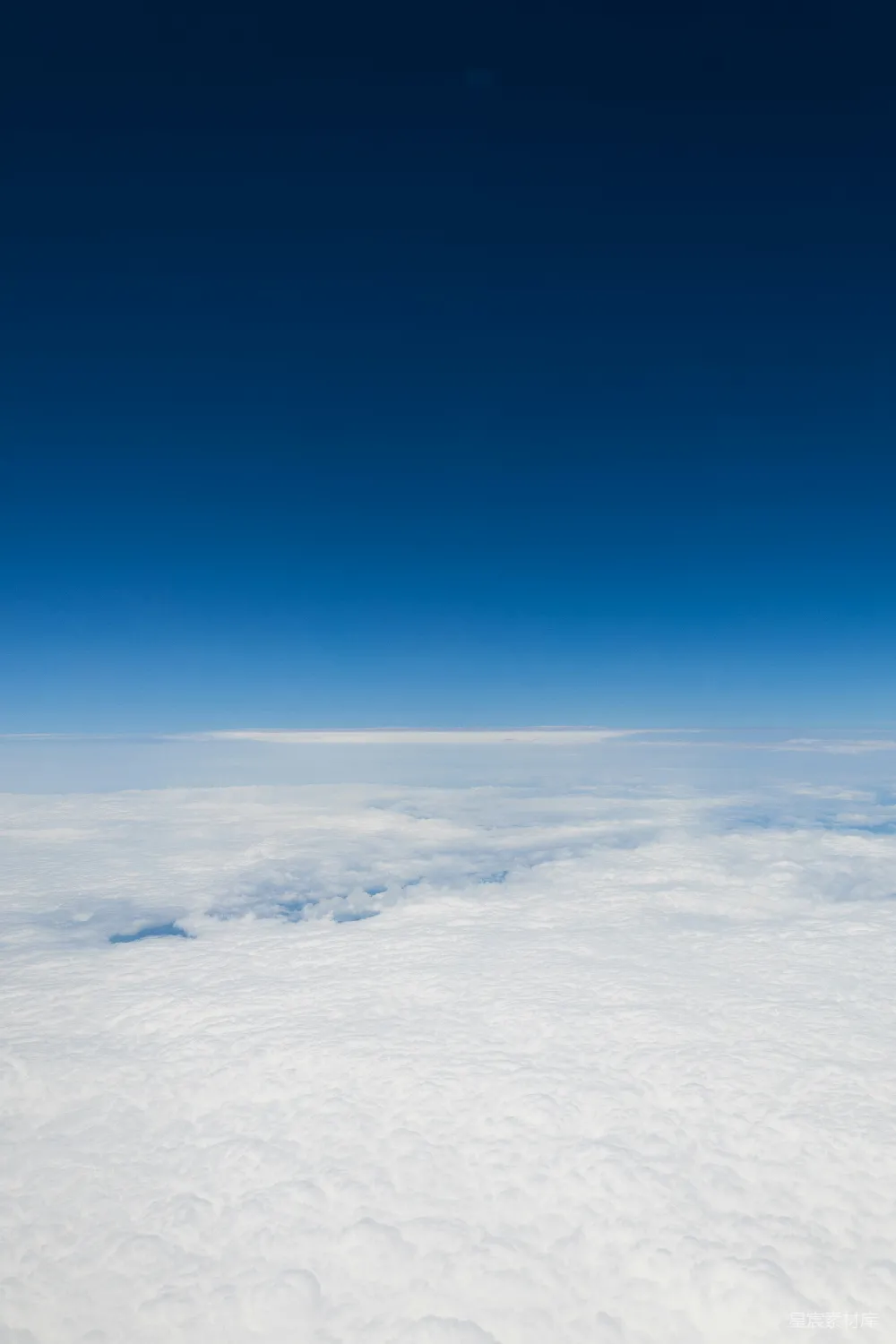高清摄影 天空 云层 宁静 自然 旅行 空中俯瞰云海