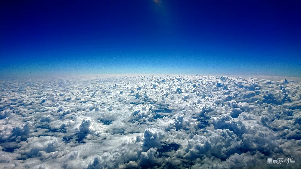 高清摄影 天空 云层 自然美景 宁静 高远 云海之上