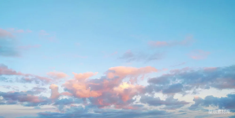 高清摄影 天空 云彩 自然 宁静 日落 夕阳下的天空