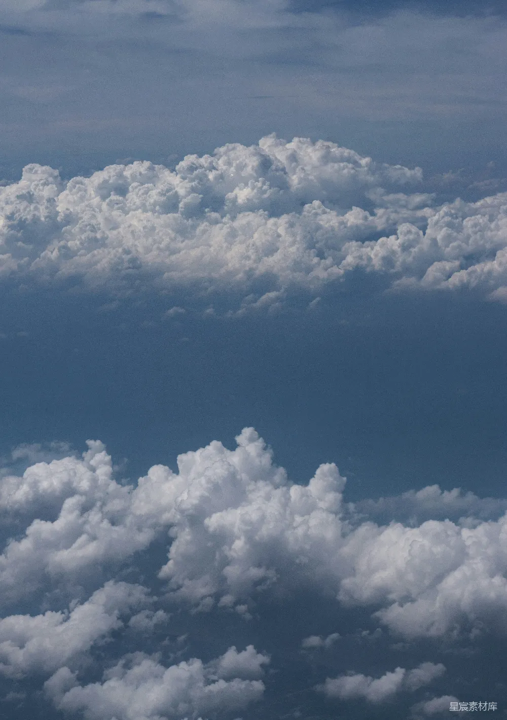 高清摄影 天空 云层 自然 宁静 飞行 空中云海