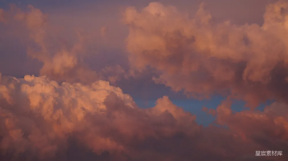 高清摄影 天空 自然 云彩 日落 宁静 夕阳下的云彩
