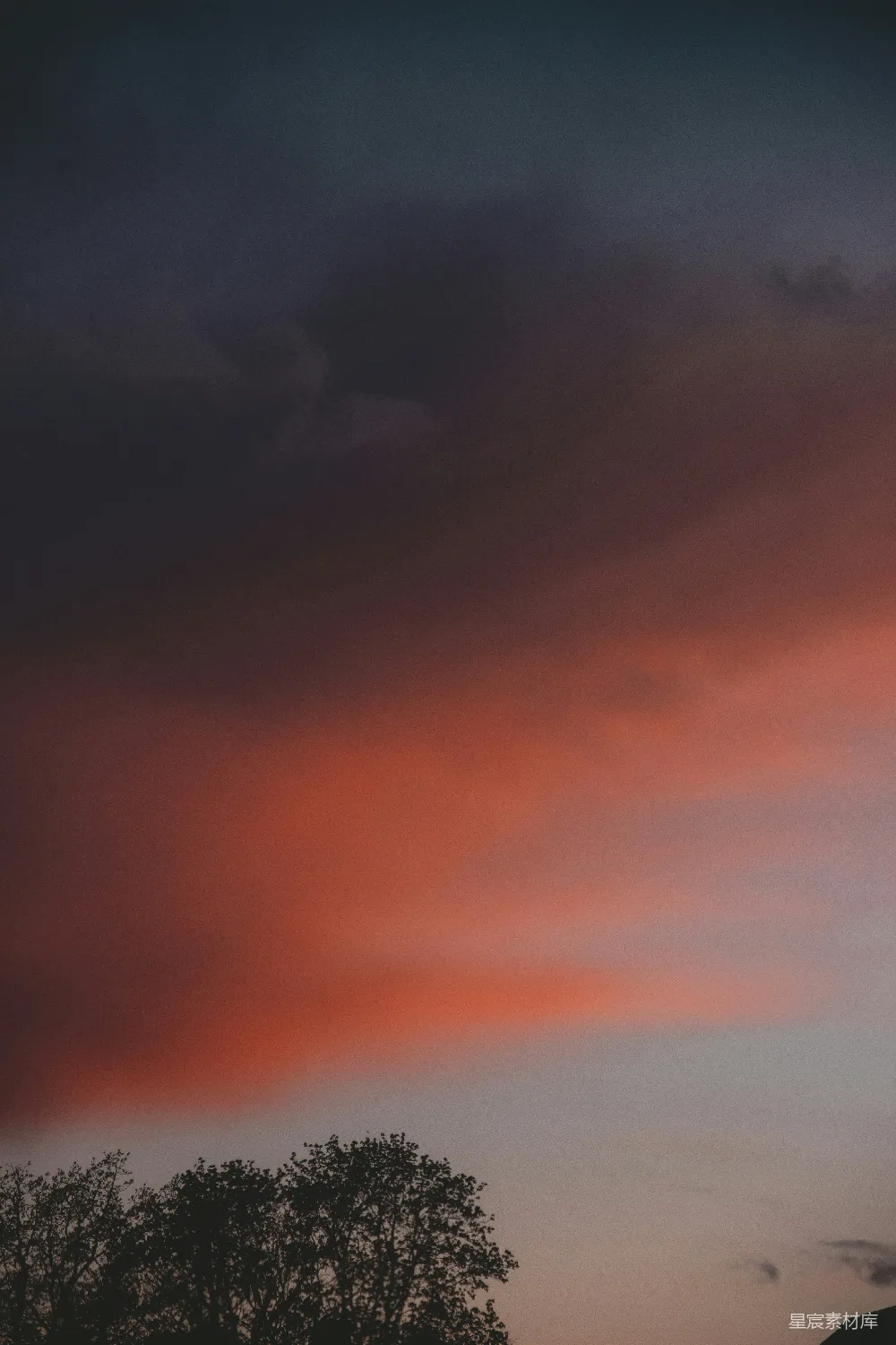 高清摄影 日落 天空 自然 风景 宁静 日落时的天空