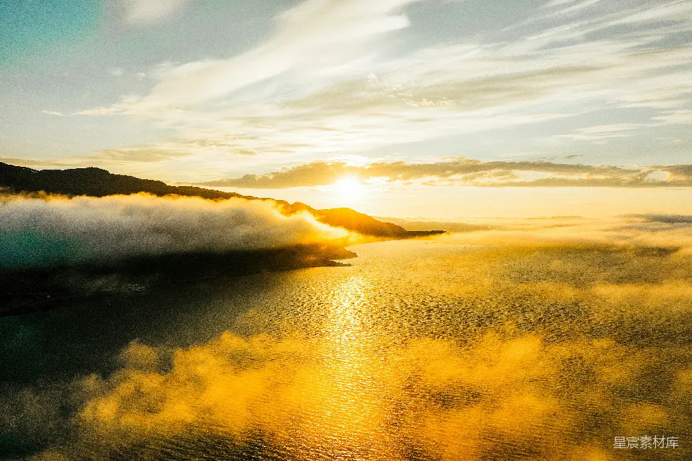 高清摄影 自然风光 日出 海景 宁静 晨光 日出海景