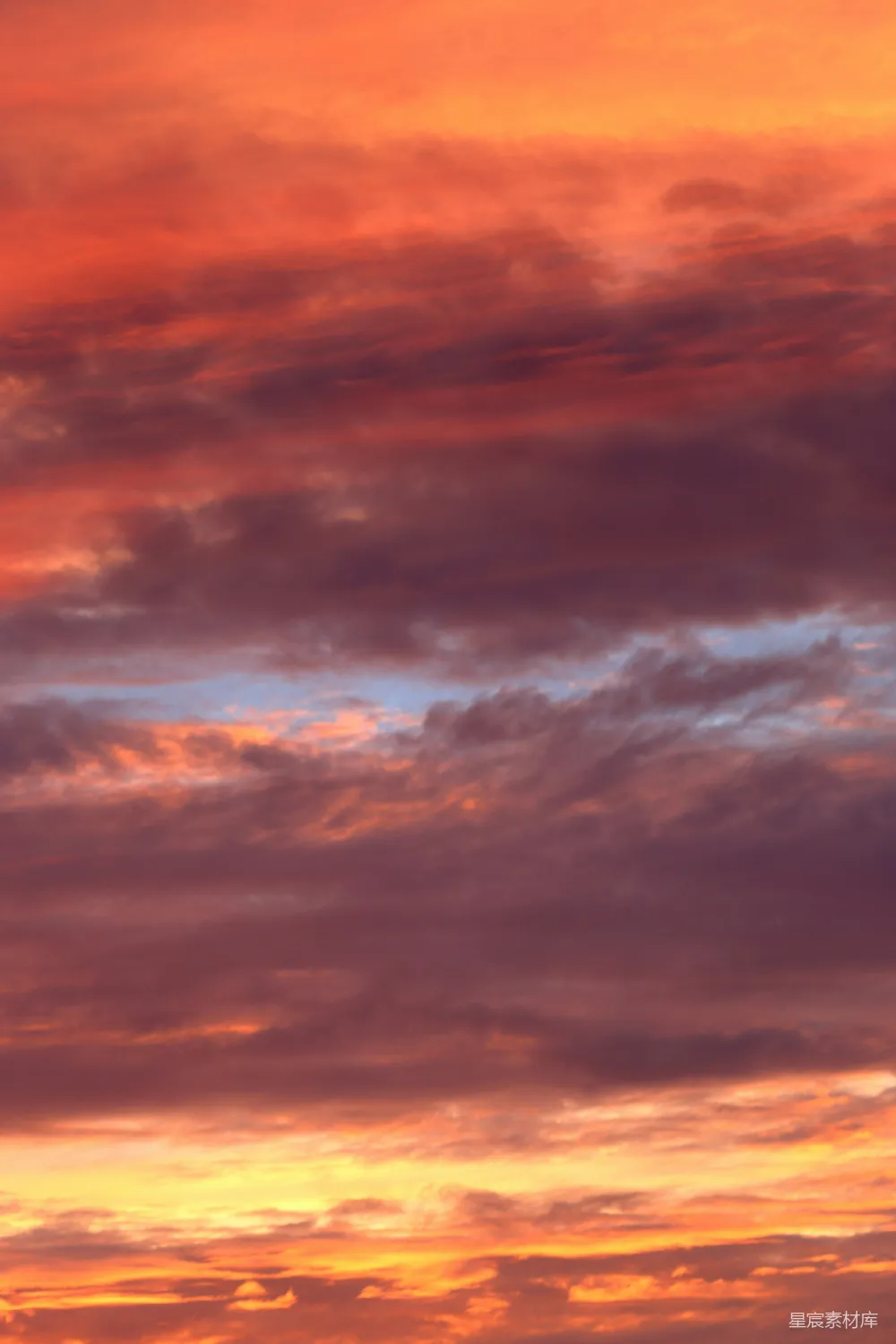 高清摄影 天空 云彩 日落 自然美 背景 绚丽的夕阳云霞