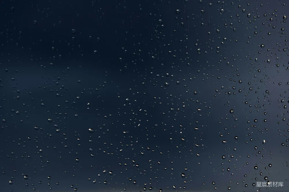高清摄影 雨滴 夜晚 自然 宁静 雨景 雨滴下的夜晚