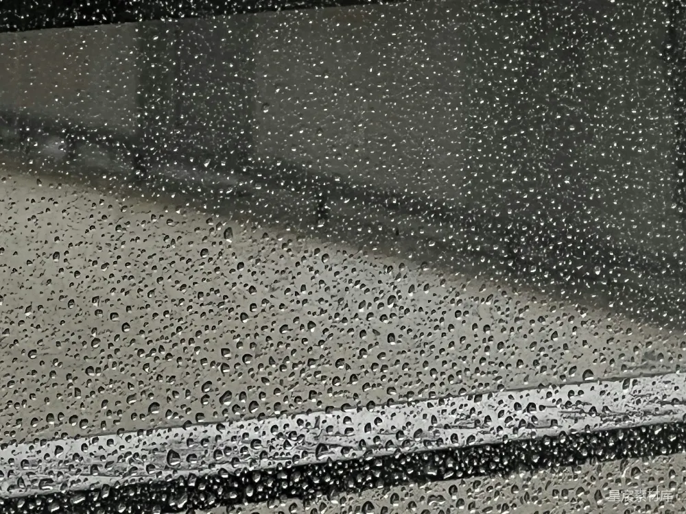 高清摄影 雨滴 夜晚 自然 生活 平静 雨滴中的夜晚