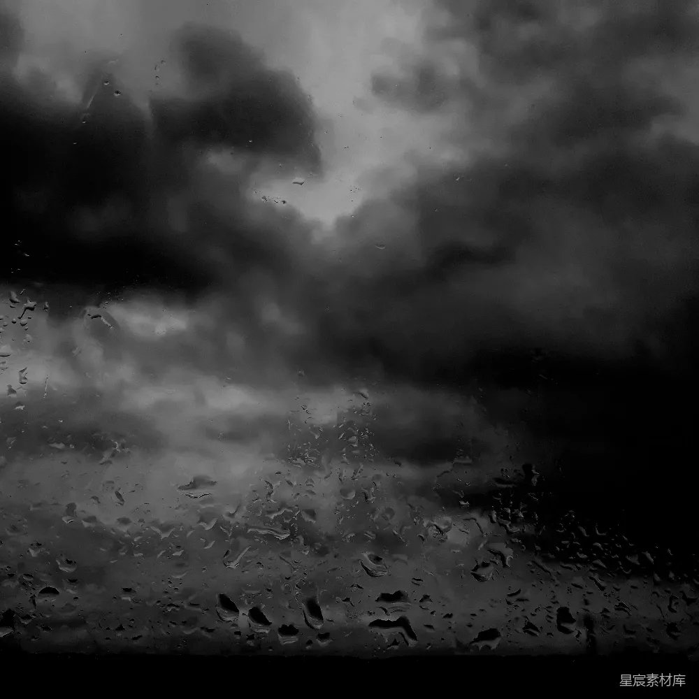 高清摄影 雨滴 窗户 黑白 自然 情绪 雨夜的窗玻璃