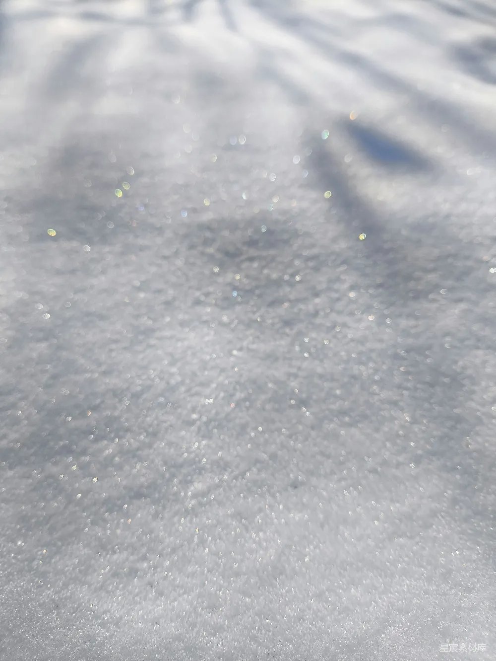 高清摄影 雪地 冬日 阳光 自然 宁静 冬日阳光下的雪地