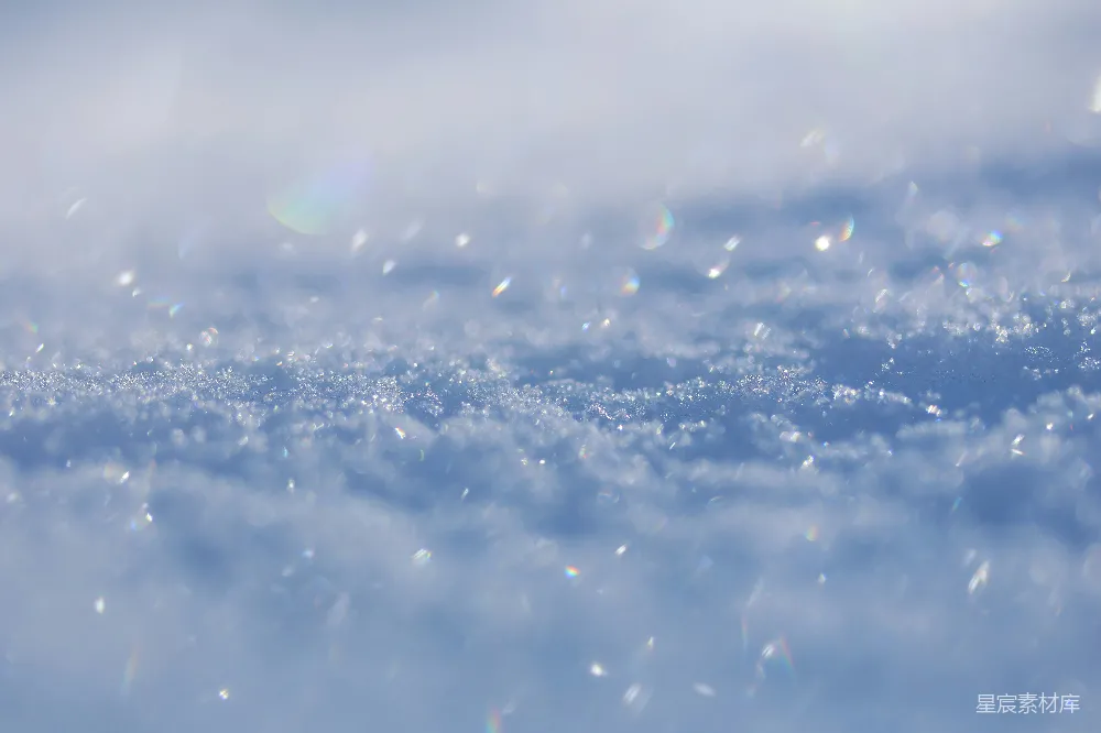 高清摄影 雪地 阳光 自然 纯净 冬日 阳光下的雪地