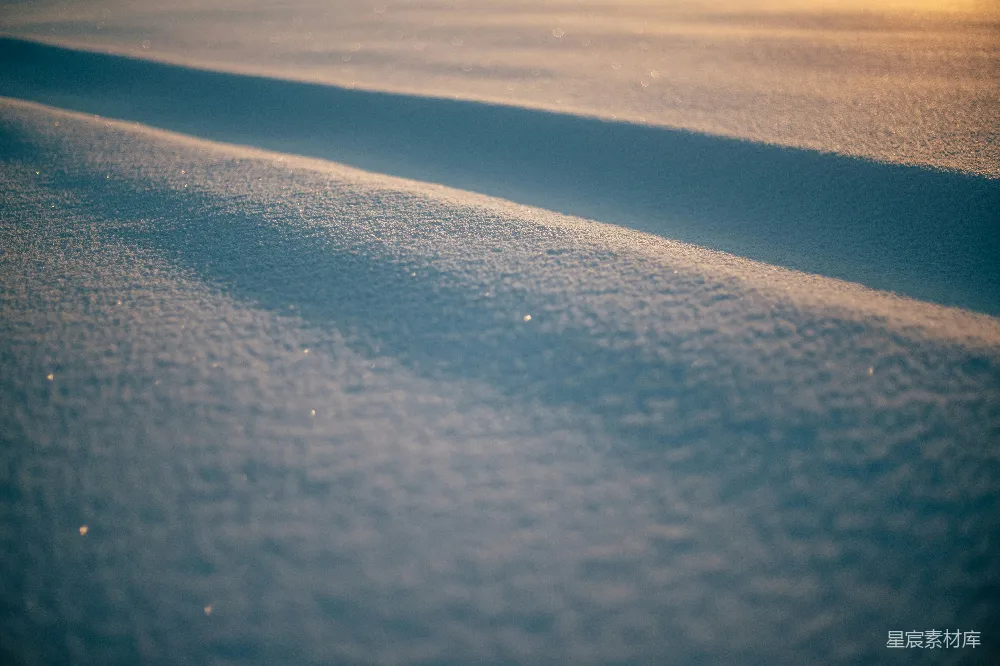 高清摄影 雪地 光影 自然风光 冬季 宁静 雪地光影