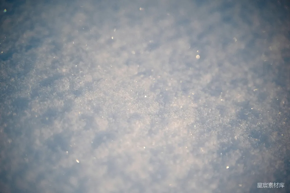 高清摄影 雪地 光斑 自然 冬季 宁静 雪地上的光斑