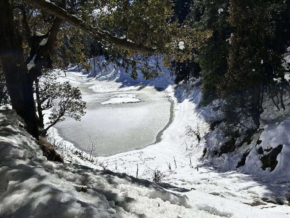高清摄影 冬季 自然风光 雪景 湖泊 森林 冬日湖畔雪景