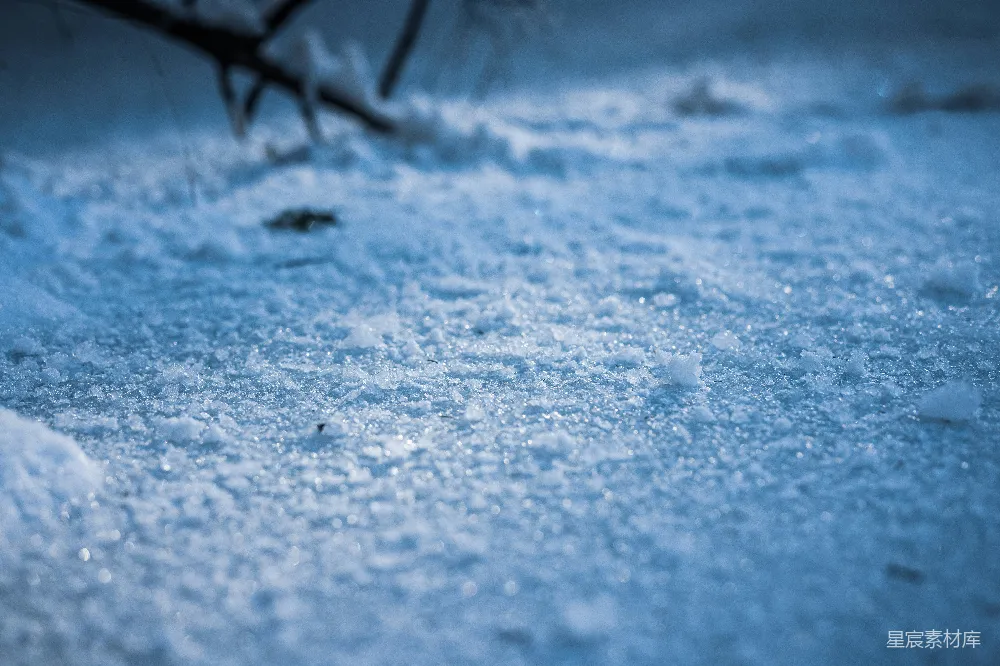 高清摄影 雪地 冬天 自然 雪景 宁静 冬日雪地的细腻纹理