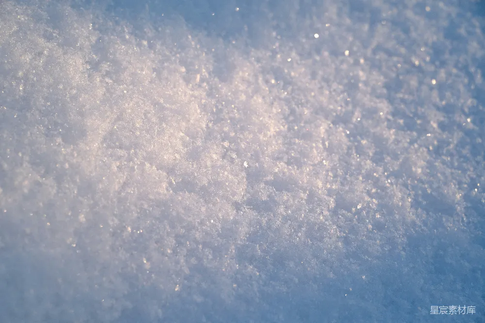 高清摄影 雪景 自然风光 冬季 纯净 寒冷 阳光下的雪花