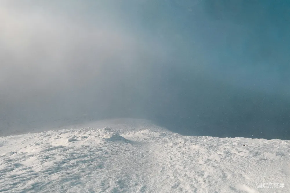 高清摄影 雪景 冬季 自然 宁静 冷色调 冬日雪景