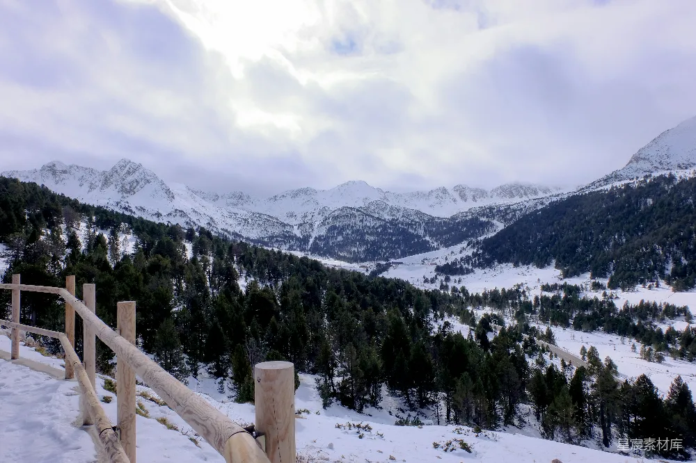 高清摄影 阿尔卑斯山 雪景 自然风光 冬季 户外 雪后的阿尔卑斯山