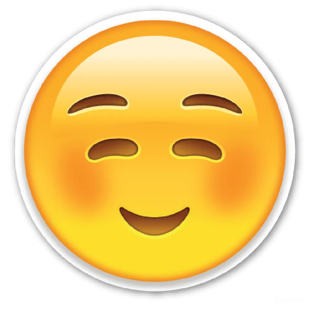 元素素材 笑脸