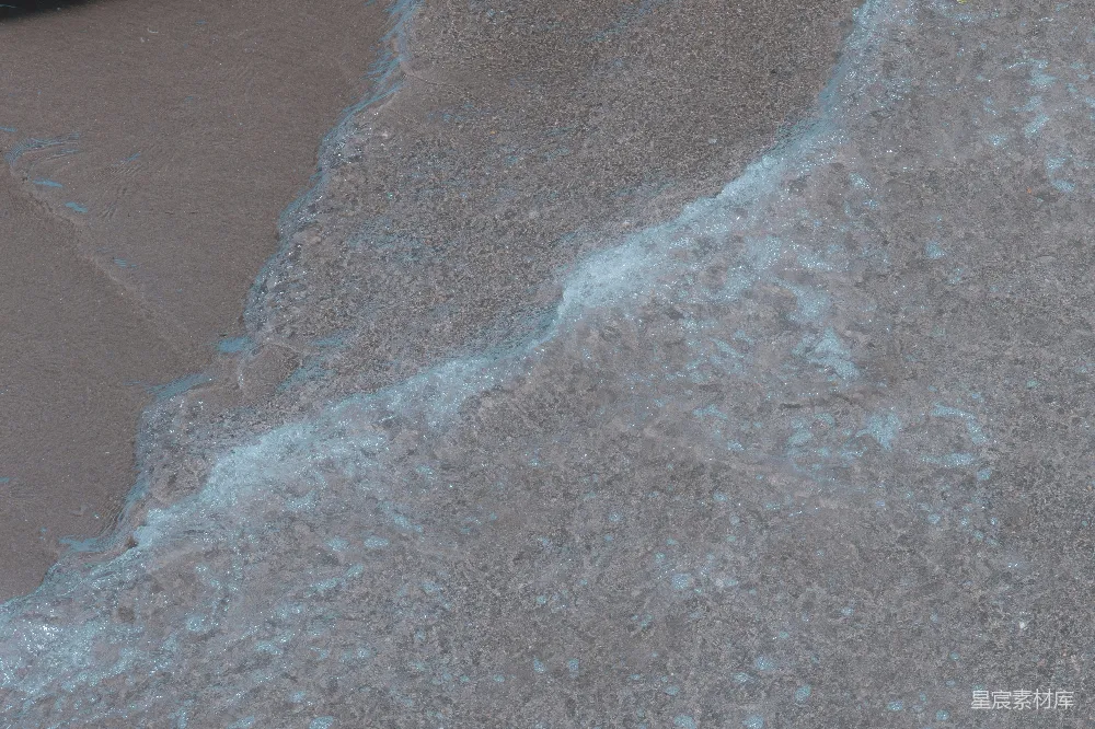 高清摄影 海浪 沙滩 自然 宁静 户外 海浪拍打沙滩
