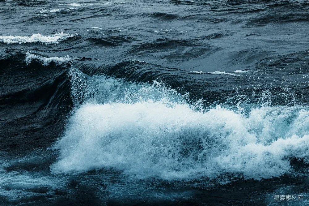 高清摄影 海洋 自然 波浪 动态 平静 海浪
