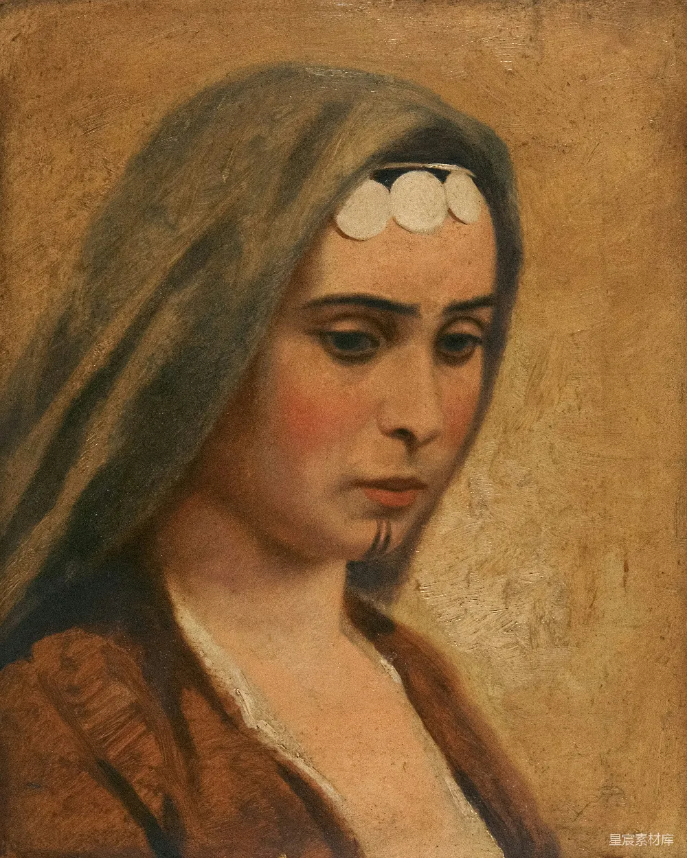 高清摄影 古典艺术 肖像画 女性 历史 艺术收藏 古典肖像画：女性的优雅与神秘