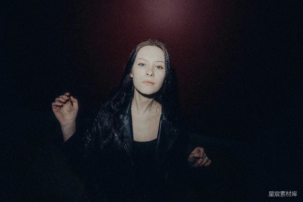 高清摄影 黑暗 女性 时尚 神秘 夜景 夜色中的神秘女性