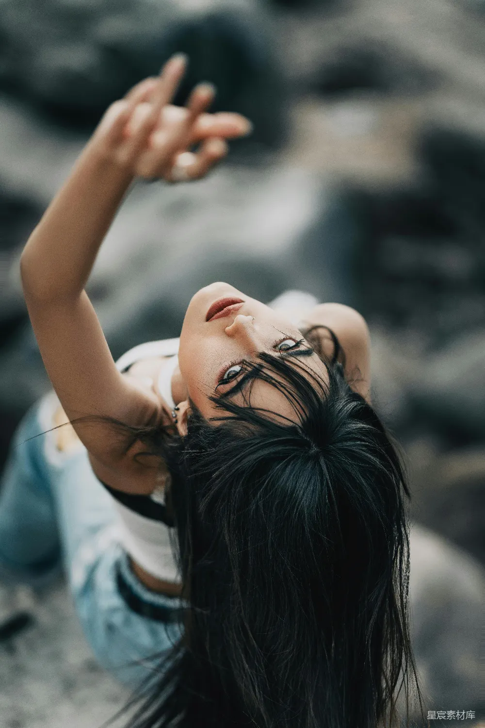 高清摄影 女性 舞蹈 自然 自由 艺术 自由舞动的女性