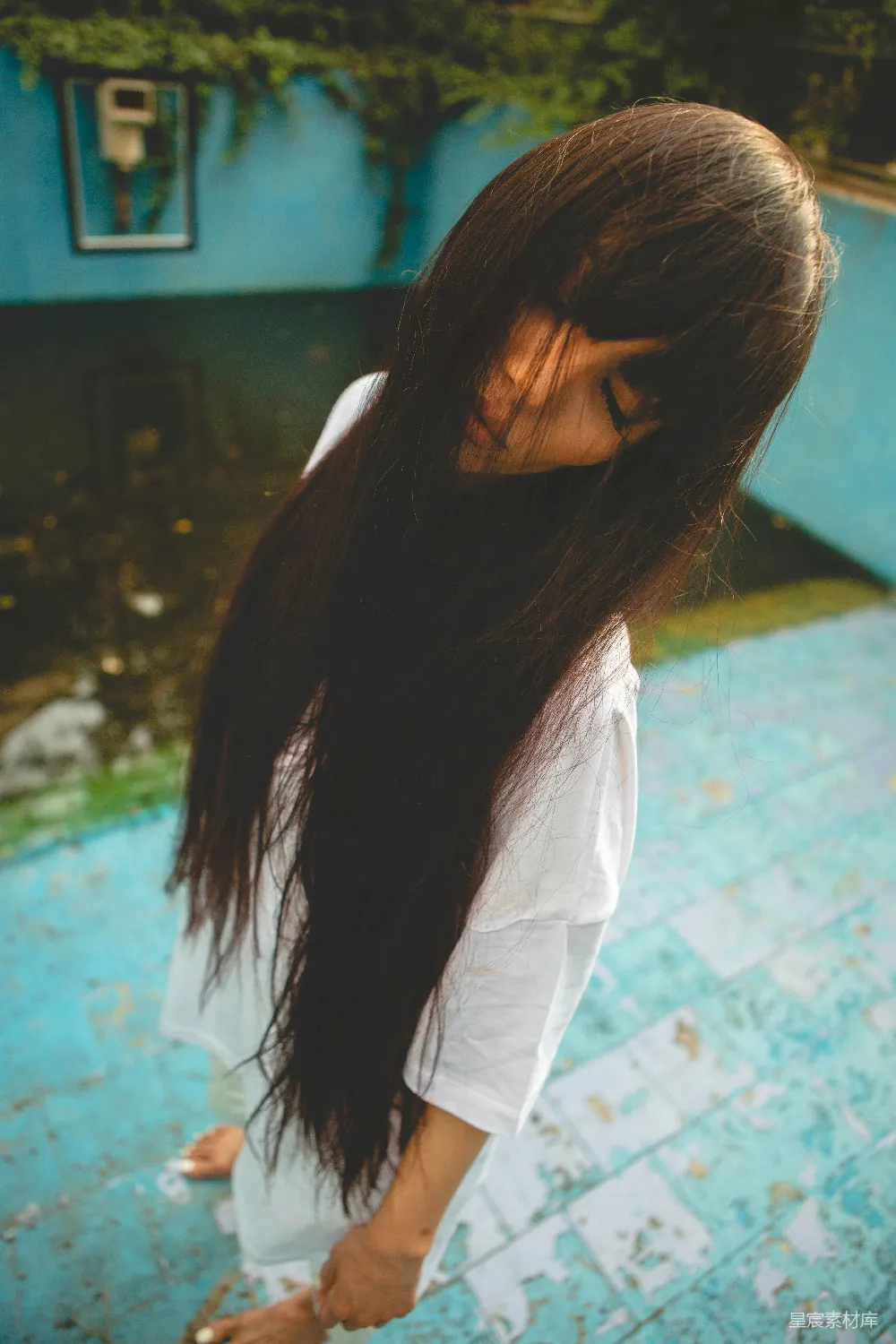 高清摄影 青春 自然 人像 清新 户外 微风中的少女