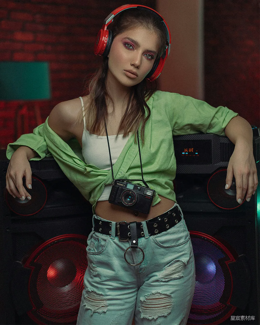 高清摄影 时尚 音乐 DJ 街头风格 复古 潮流DJ：时尚与音乐的完美结合